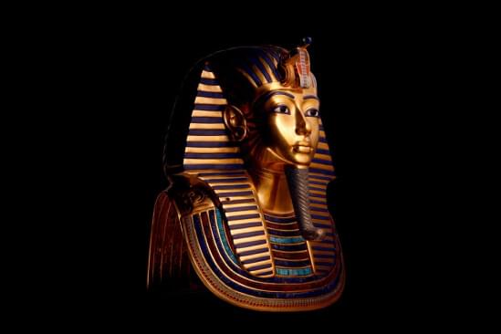 Tutankhamun’s golden bust